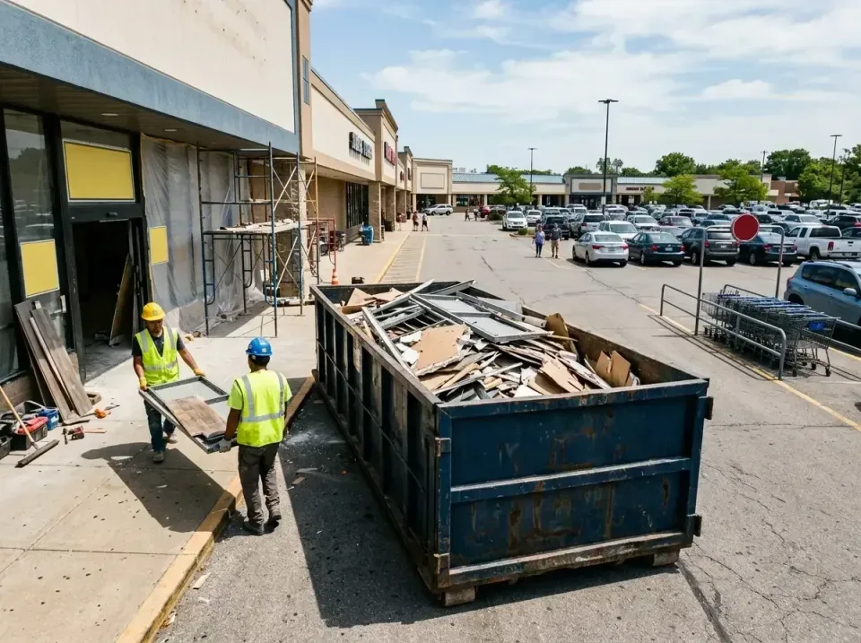 retail-store-renovation-debris-003 — frequently asked questions, Roll-off Dumpster Rentals in Midwest City, OK